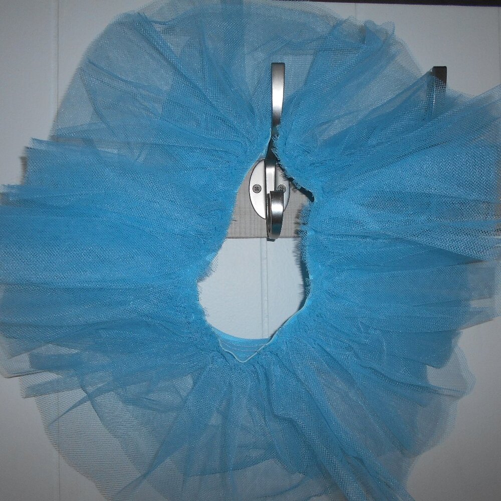 Blue Net TuTu- Small Child- New